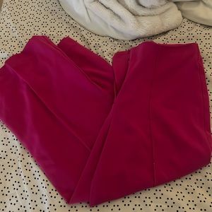 hot pink dress pants